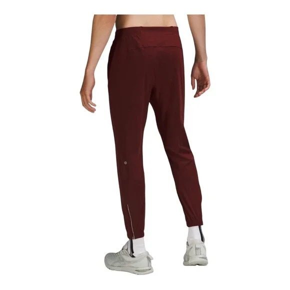 Lululemon Men's Surge Jogger Red Merlot Size Large Activewear Training Running - Picture 2 of 15